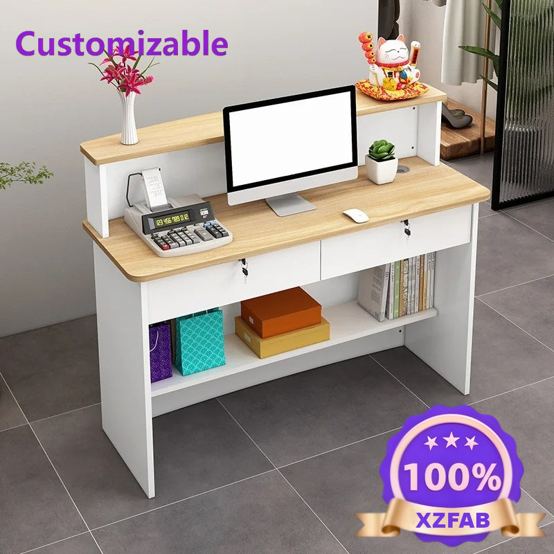 Office Furniture Factory Shop - Стойка ресепшн для магазина одежды/минимаркета 2026