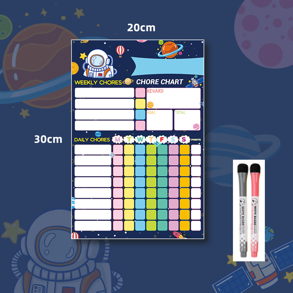 Dry Erase Weekly - Оставайтесь в порядке с помощью магнитного
