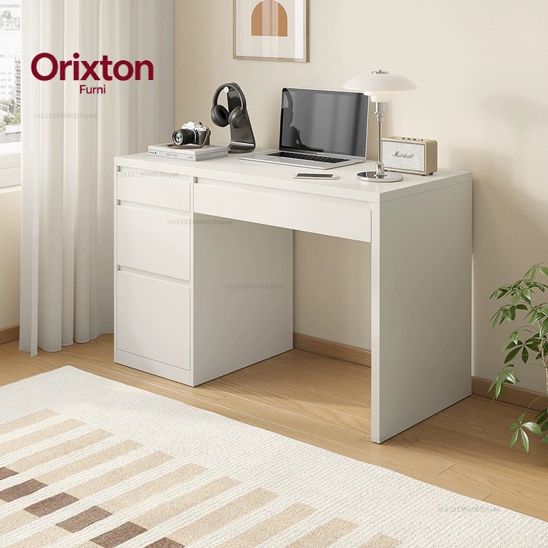 Office Furniture Services - Белый напольный офисный стол из дерева,