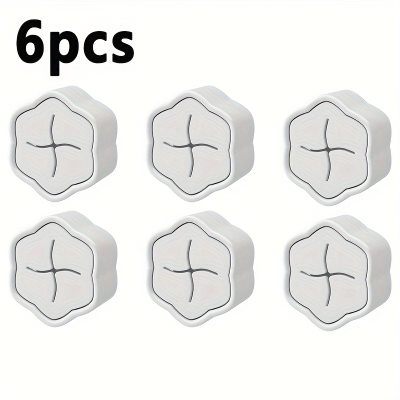 Wall Organizer Pocket - Набор из 6 самоклеящихся держателей для