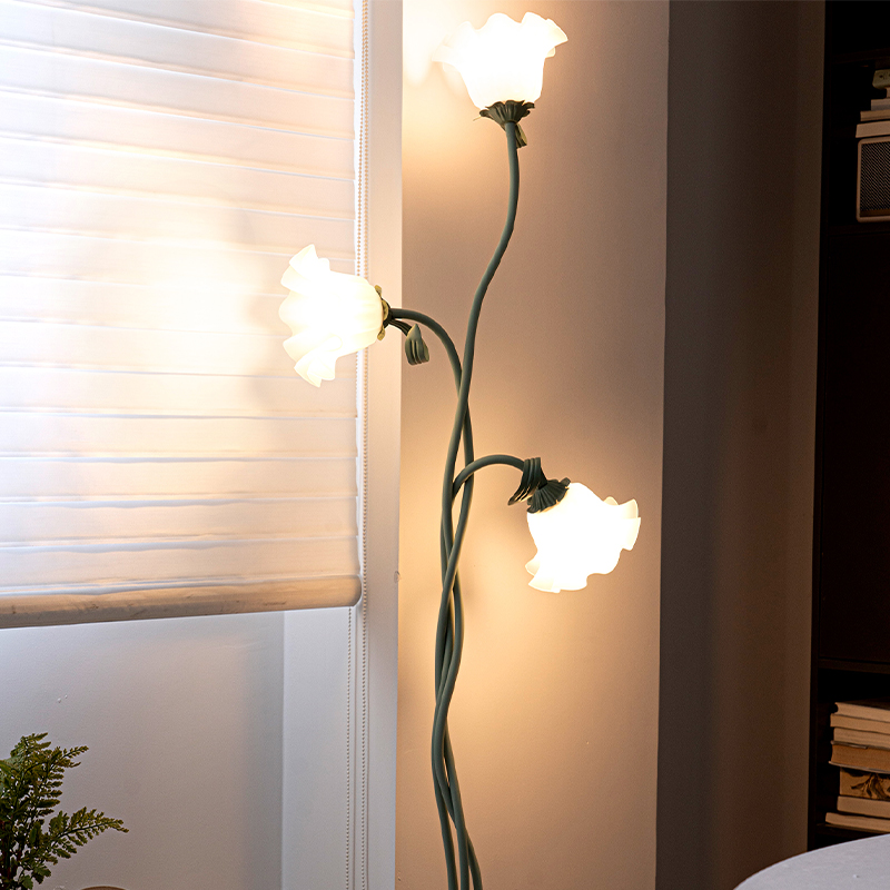 Floor Lamp Arched - Напольная Лампа с цветами, элегантная напольная