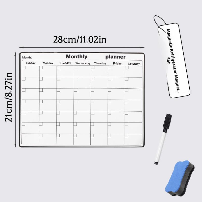 Магнитный календарь-планировщи – обзор и цена Dry Erase Weekly