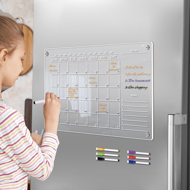 Прозрачная акриловая магнитная – обзор и цена Dry Erase Weekly