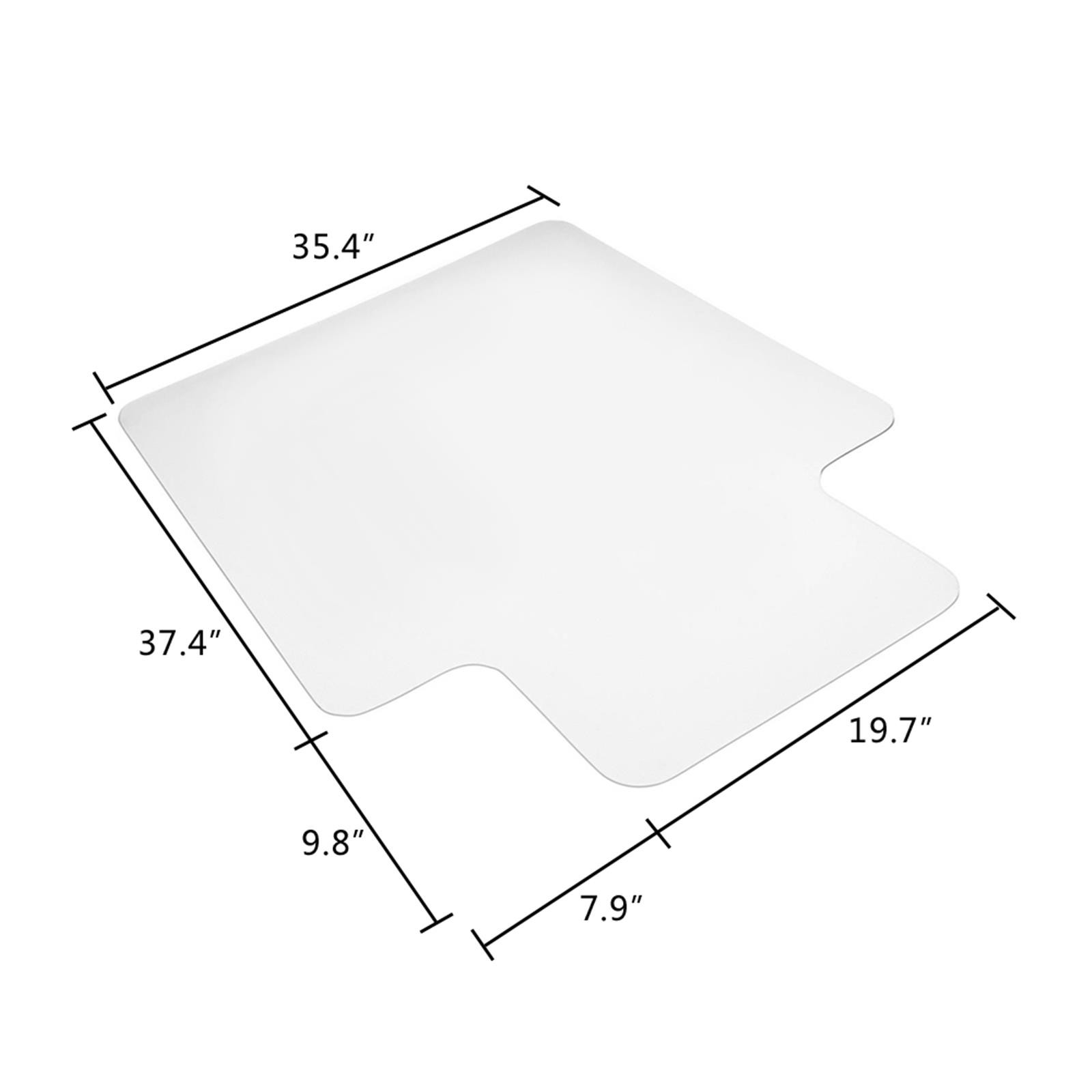 Матовый коврик из ПВХ для офис – обзор и цена Chair Mat Hard Floor