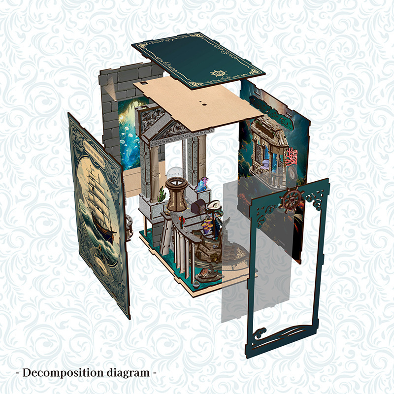 3D деревянный DIY-конструктор- – обзор и цена Office Furniture Warehouse
