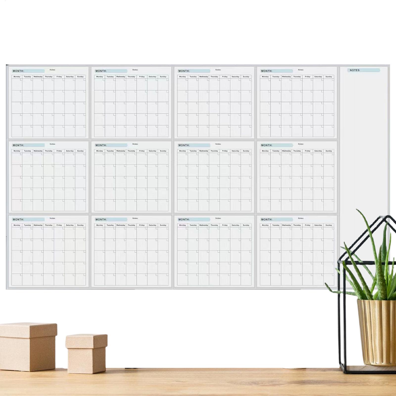 Стираемый ежегодный календарь- – обзор и цена Dry Erase Weekly