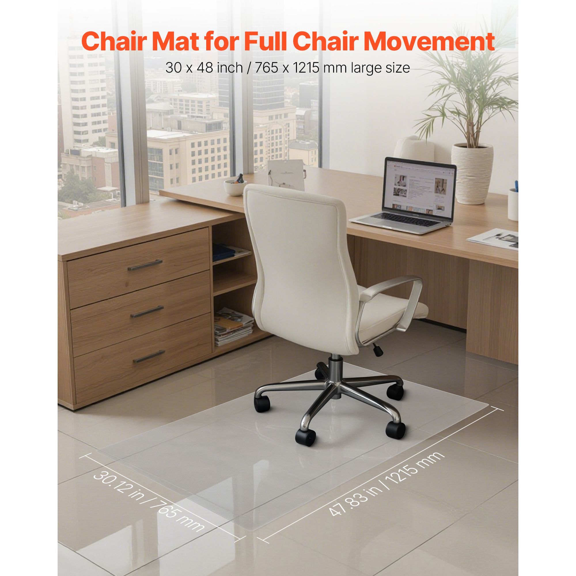 Прозрачный коврик для офисного – обзор и цена Chair Mat Hard Floor