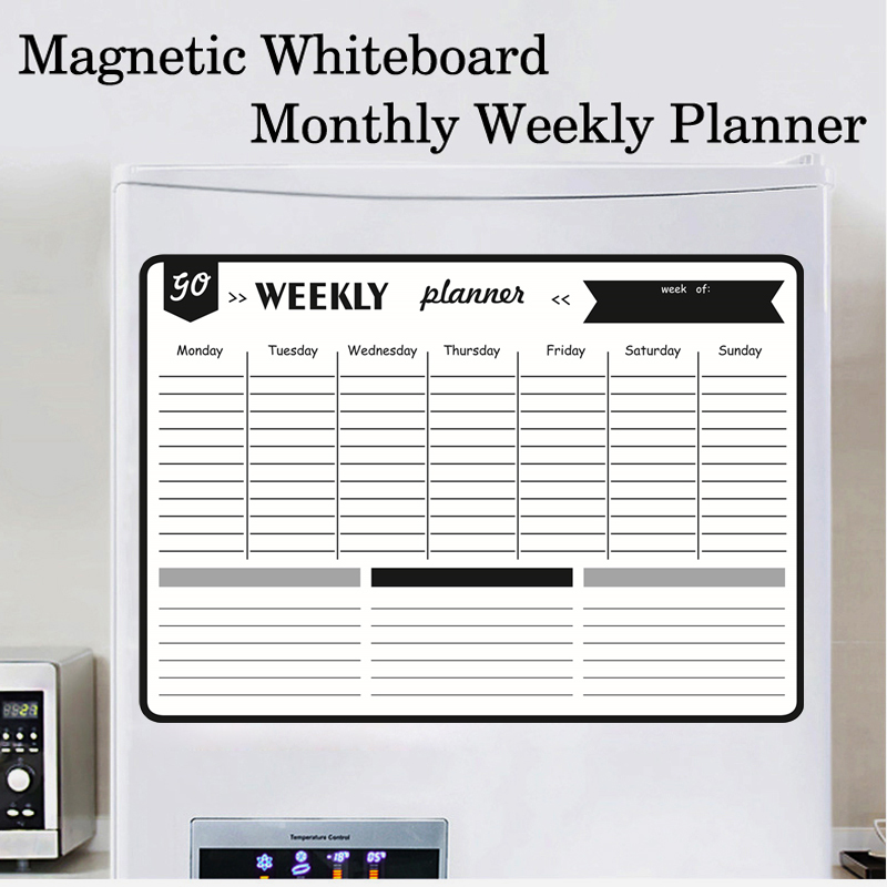 Магнитный ежемесячный еженедел – обзор и цена Dry Erase Weekly
