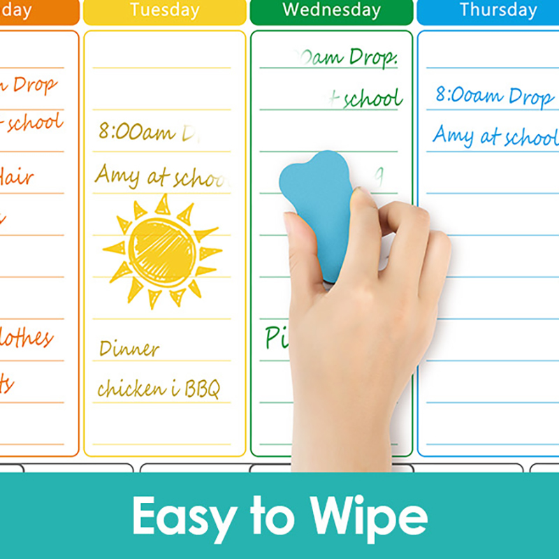 Магнитный ежемесячный еженедел – обзор и цена Dry Erase Weekly