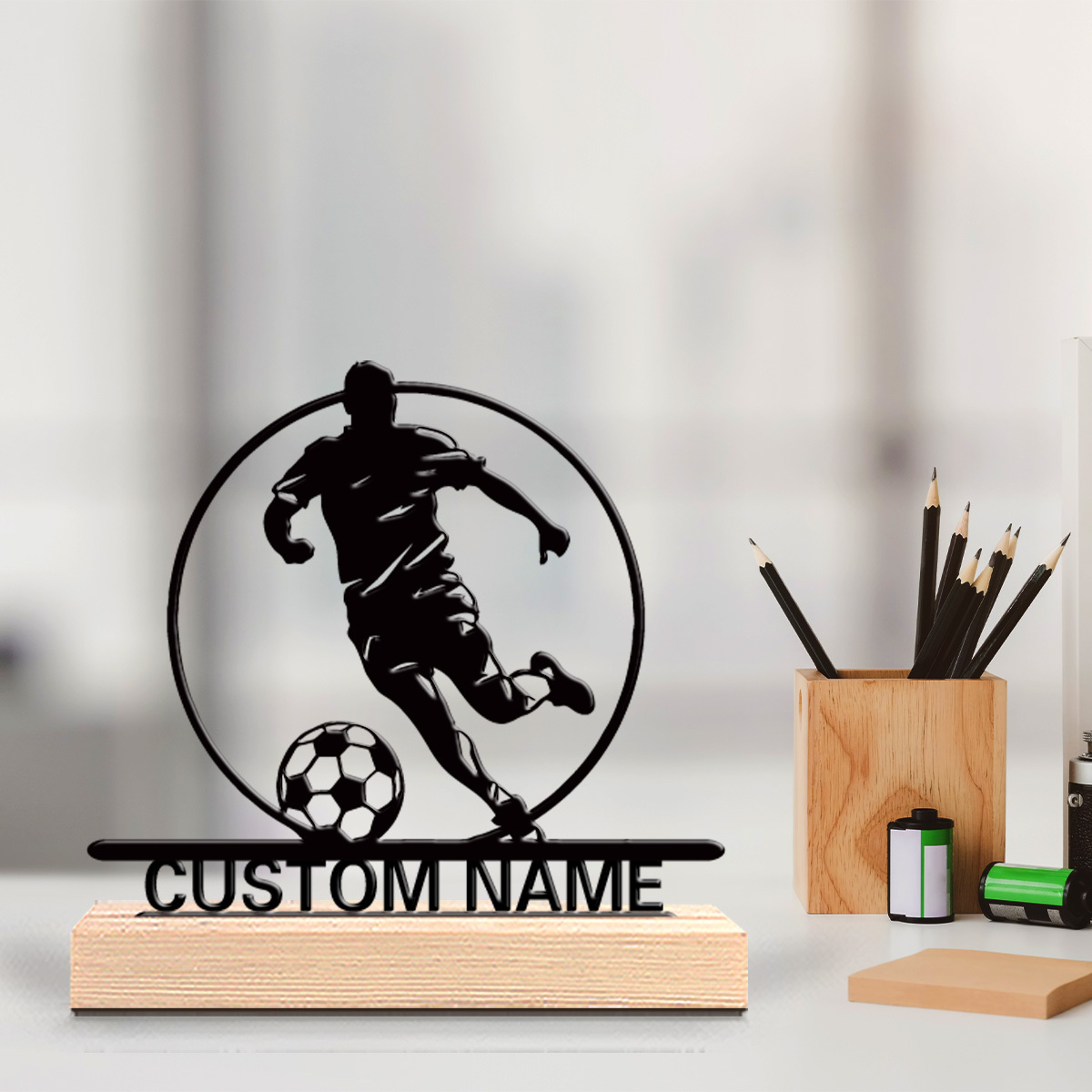 Металлическая статуэтка футбол – обзор и цена Office Furniture Home