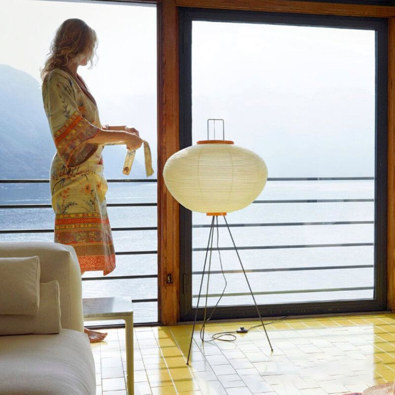 Японский Noguchi Akari Торшер  – обзор и цена Floor Lamp Arched