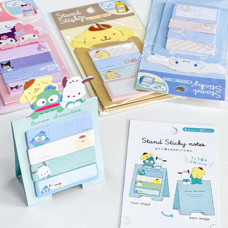 Набор стикеров-закладок Sanrio – обзор и цена Office Supply Cart