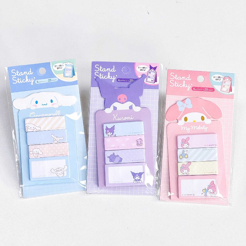 Набор стикеров-закладок Sanrio – обзор и цена Office Supply Cart